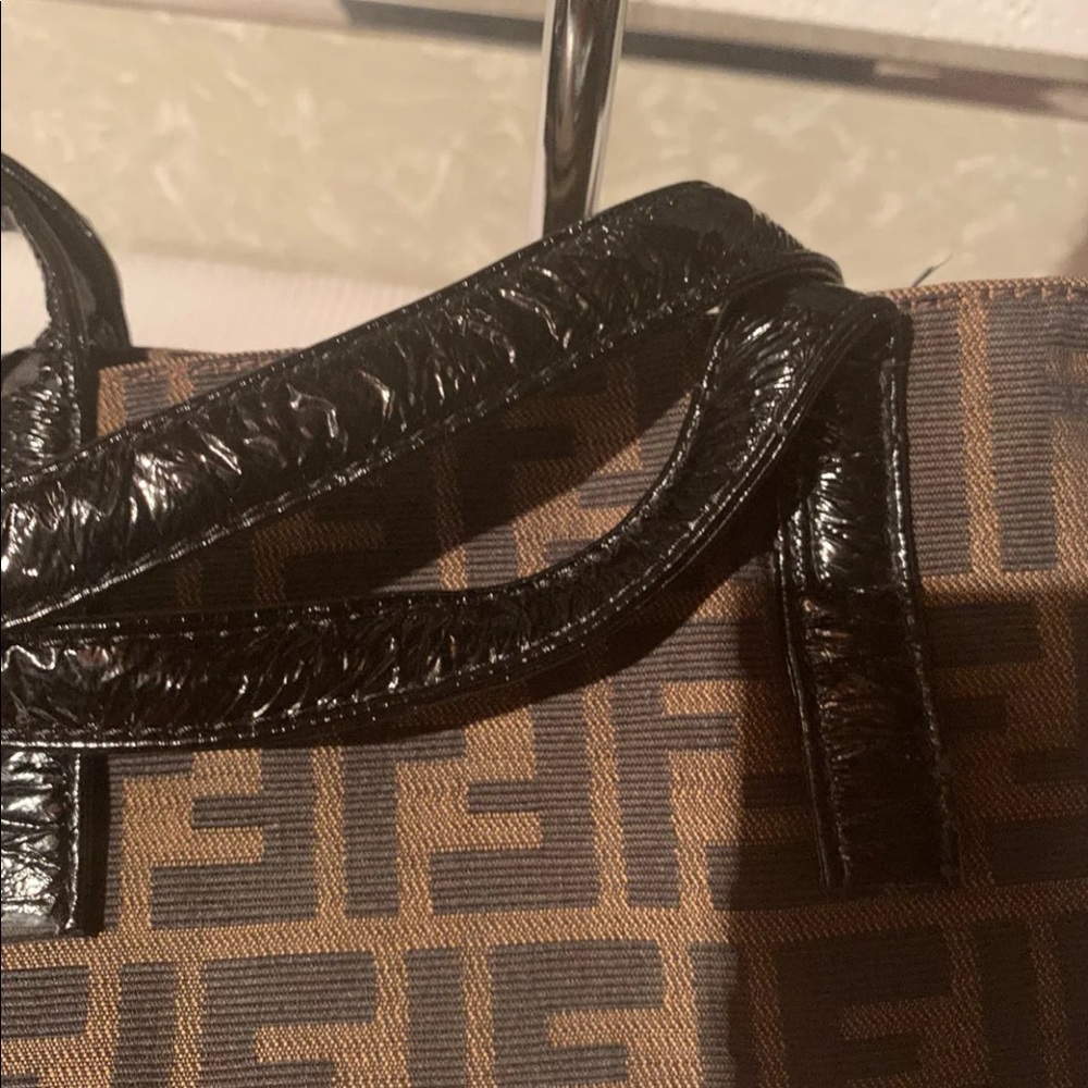 SOLD Vintage Fendi Small Tote - Picture 6 of 12